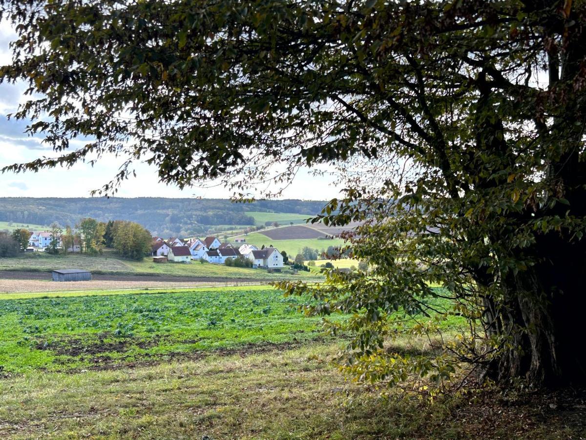 Ferienwohnung Im Usseltal - Monheimer Alb - Altmuehltal - Familie Geyer - Daiting Monheim  Esterno foto