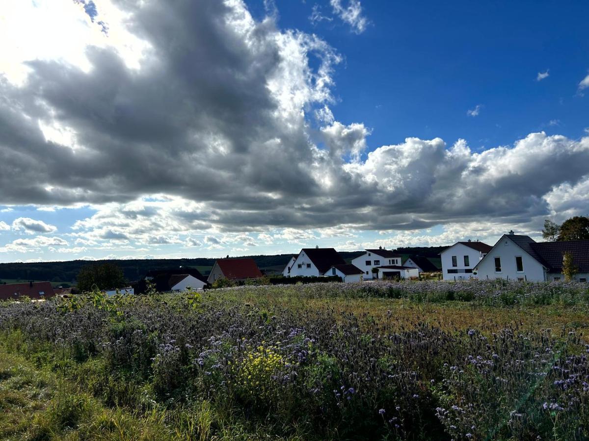 Ferienwohnung Im Usseltal - Monheimer Alb - Altmuehltal - Familie Geyer - Daiting Monheim  Esterno foto